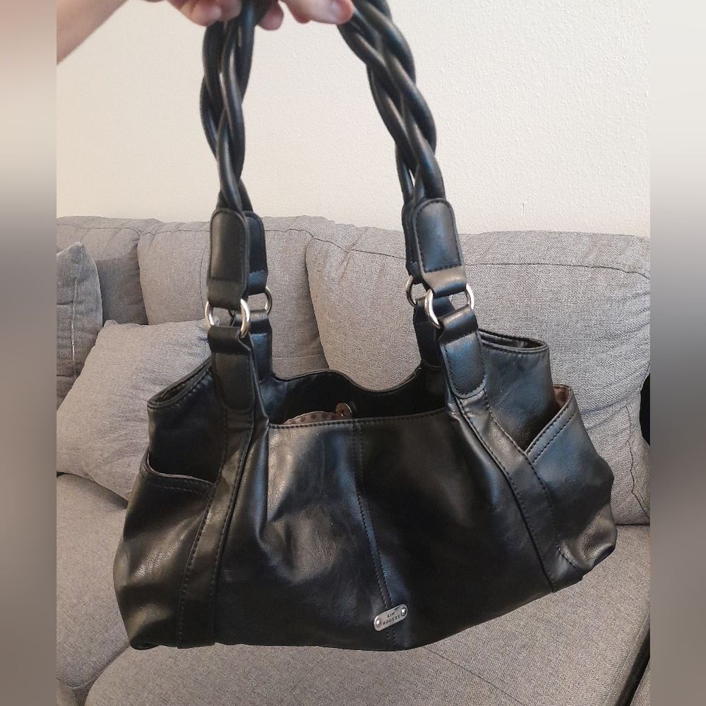 Black Leather Handbag